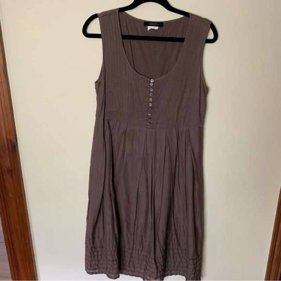MaxMara Weekend Brown Dress Size Extra Large - Picture 2 of 10